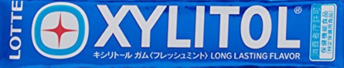 롯데 자일리톨 껌<フレッシュミント> 21g(14알)×20개-