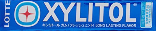 롯데 자일리톨 껌<フレッシュミント> 21g(14알)×20개-