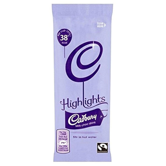 캐드바리는 밀크 스틱 팩11그램을 강조합니다 (x 6) - Cadbury Highlights Milk Stick Pack 11g (Pack of 6) -