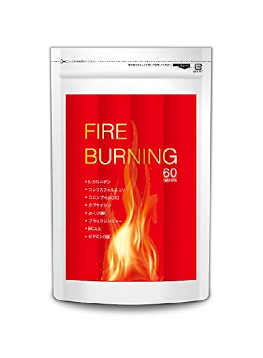 FIRE BURNING 카르니틴알파리포산 다이어트 서플리먼트 (60입 약30일분)