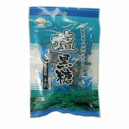 흑설탕본점원 내화 오키나와 해수염 염흑설탕 80g-