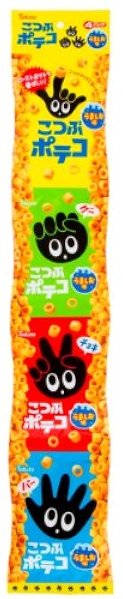 tohato 요령 # 포테코4 연포장 맛난 짭짤한 맛 12 포-