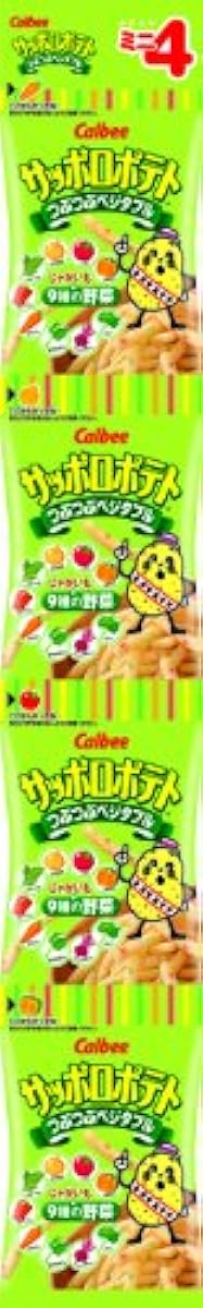 Calbee 삿포로 포테이토 베지타불 미니4 36g×10개-