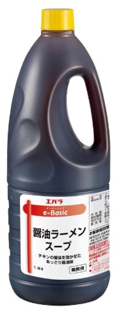 에바라 e-Basic 간장 라면 스프 1.8L-