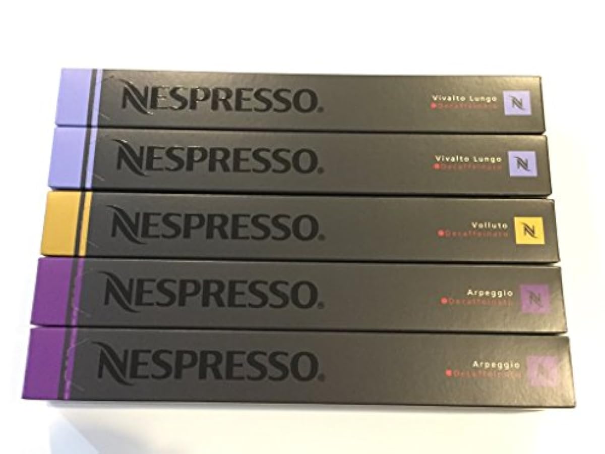 NESPRESSO 네스프레소 캡슐 커피 디카페인 타입3종50캡슐 병행수입품 -