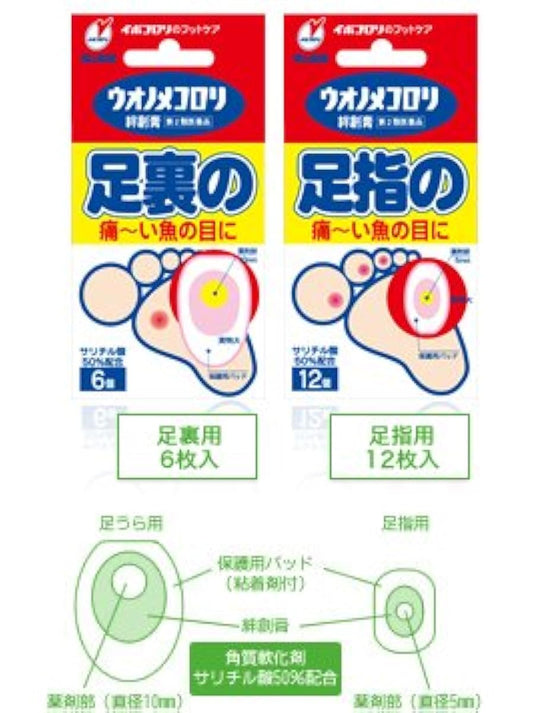 (제2류의약품) VV우오노메코로리반 창고족이면용 6개- 요코야마 제약