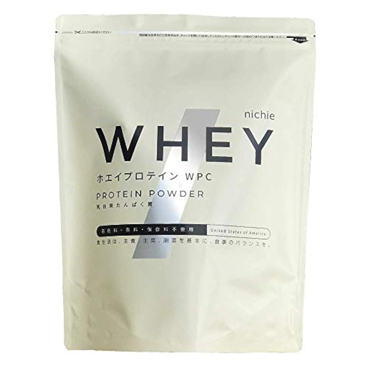 nichie 호에이푸로테인 WPC 무첨가 미국산 플레인 맛 1kg