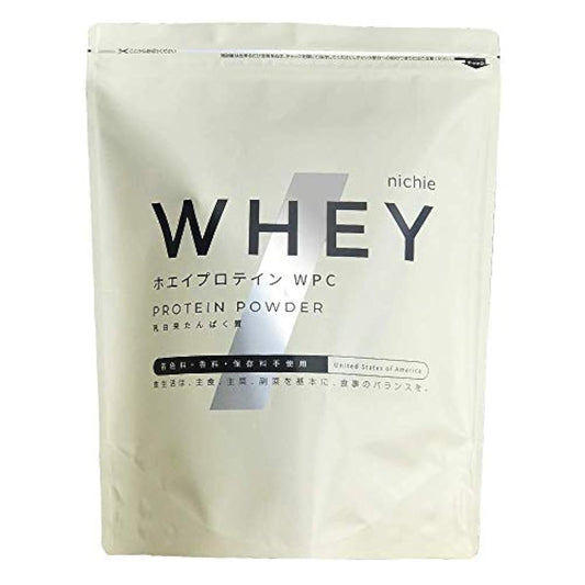 nichie 호에이푸로테인 WPC 무첨가 미국산 플레인 맛 1kg