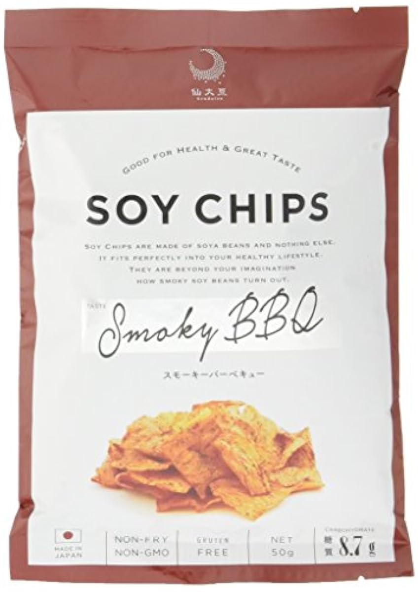 SOY CHIPS(소 이 칩스)스모키 바베큐 50g×12개-