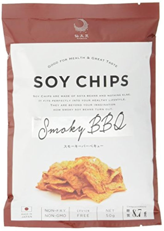 SOY CHIPS(소 이 칩스)스모키 바베큐 50g×12개-
