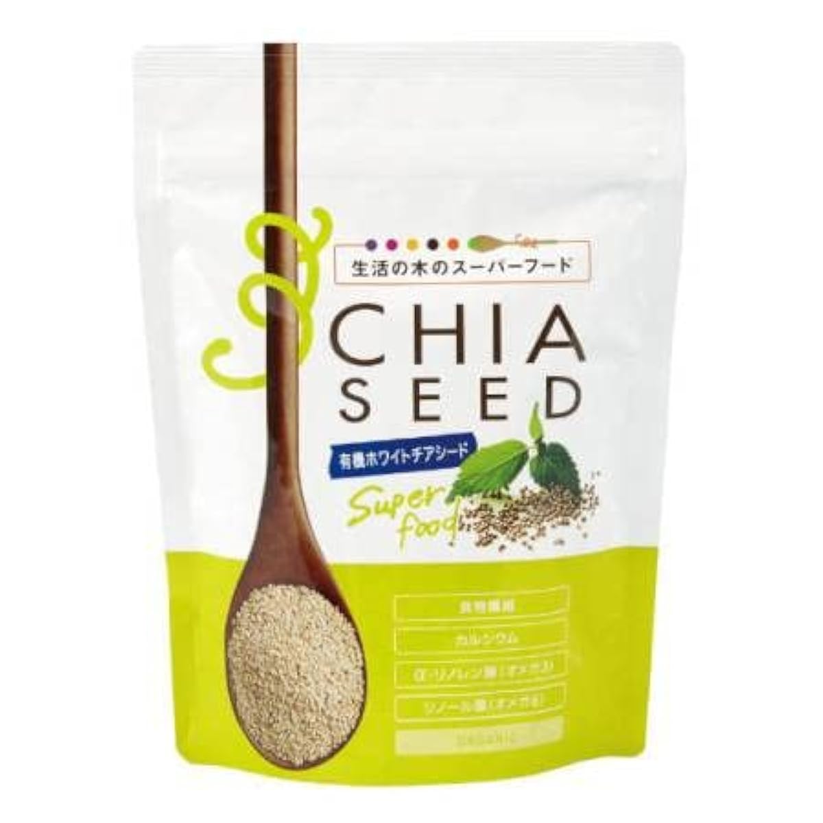 생활 나무 슈퍼 후드 유기농 화이트 치아시드(Chia Seed)(300g)