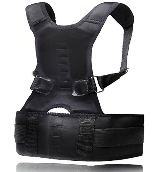 beastoo sports 새우등 서포터 등줄기 교정 서포터 새우등 개선 벨트 자세 교정견 교정 벨트 자세 서포터 자세 교정 짐 근육트레이닝 트레이닝 스포츠 남녀 겸용 2019년 판(메이커30일(날) 보증이 붙어 있음) (흑색(Black), M (Medium))