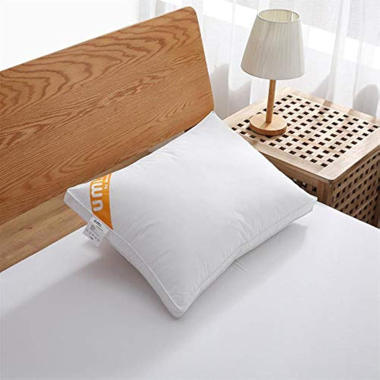 [Amazon브랜드] Umi.(우미)단잠 숙면 항균 방취43x63cm 화이트침 등 씻을 수 있 뒤치락거림(배반) 경로의 날 기프트 어깨결림 코고는 소리 두통 호텔 크 스트레이트 넥