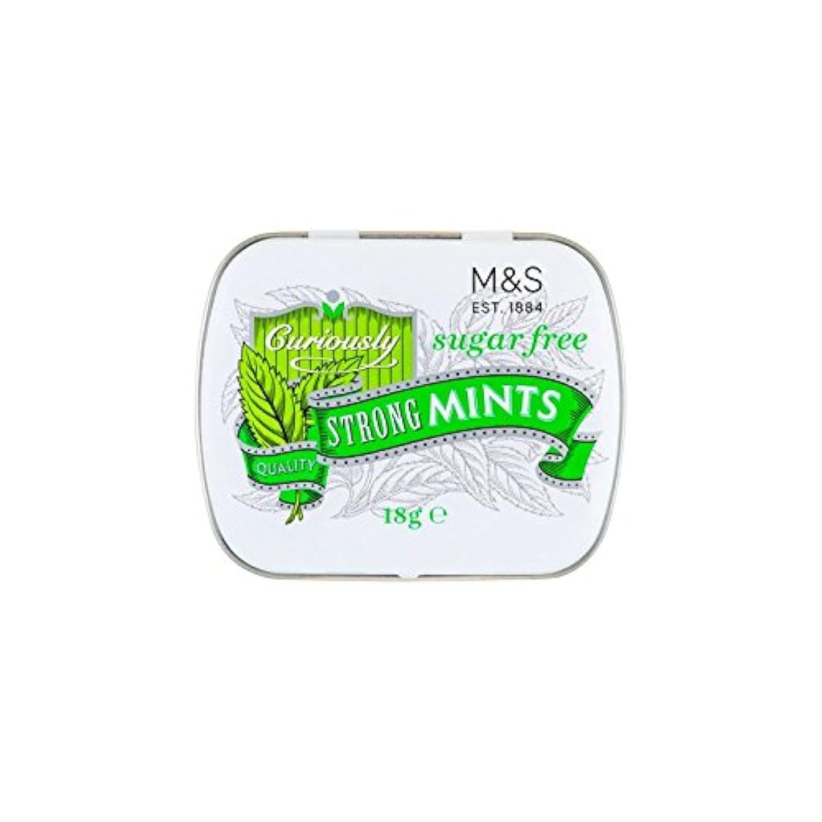 (Marks amp; Spencer (마크스 amp;Spencer)) 무설탕Stong민트의 18그램 (x6) - Marks amp; Spencer Sugar Free Stong Mints 18g (Pack of 6) -