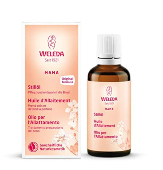 WELEDA(베레다) 마더즈 breast 오일 50ml (임신 후기부터의 바스트 맛사지에・모유 육아 중의 바스트의 케어에・유두의 손질로도)