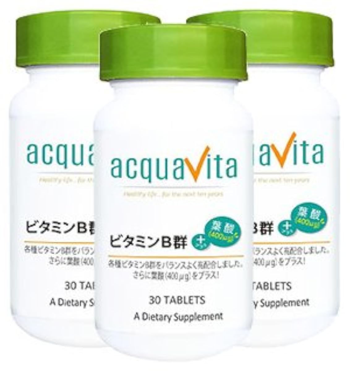 아쿠아 라비타 비타민B군100 amp;엽산400μg(아쿠아 B다・Acquavita)(3식분)- 아쿠아 라비타