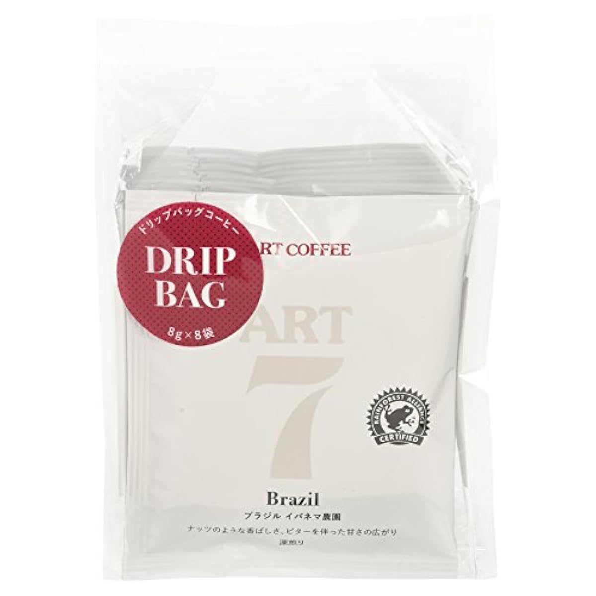 Art coffee drip 백 ART7 브라질 이 파 네마농원 8g×8 포-