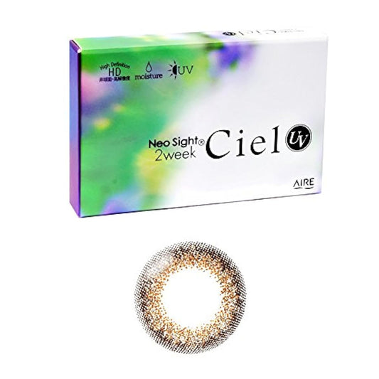 네오 사이트2위크시에루 Neo Sight 2week Ciel UV 6매입 (시에루부라운)-6.00