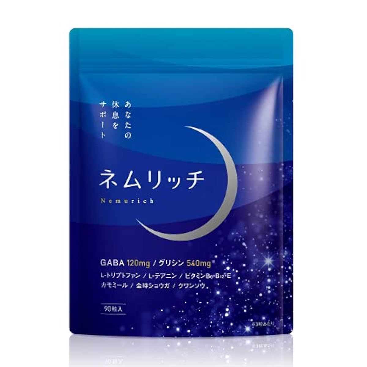 네무릿치 GABA3600㎎ 글리신16200㎎ 데아닌 새푸토훈 카모마일 국내 생산 90알 30일분