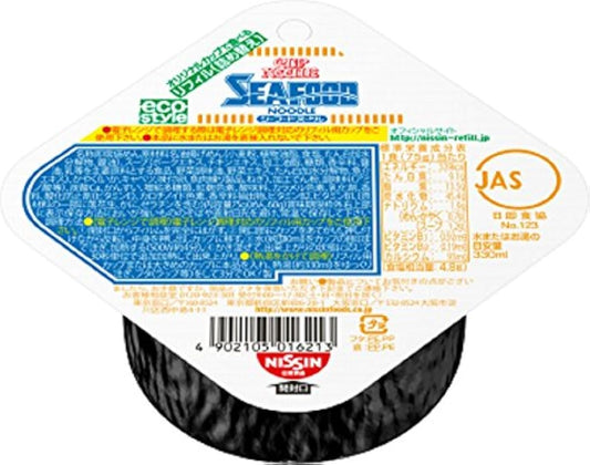 닛신식품(NISSIN) 컵 누들 리필 컵 누들 씨푸드 8개 들이-