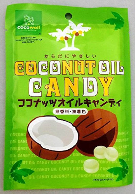 미야가와 제과 코코넛 오일 캔디 75g×6 포-