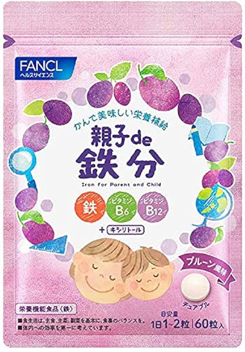 판클 (FANCL) 친자 de 철분 (30~90일분)