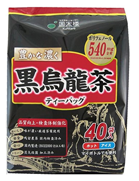 국태누풍일까 진하게 흑우롱차 티 백 5g×40P