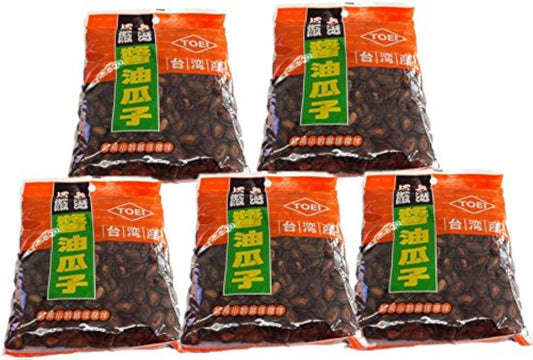 간장과자(5 포세트)대만산 다과 간장 맛 수박의 종 식용 특급 대입엄선 특급 300g-