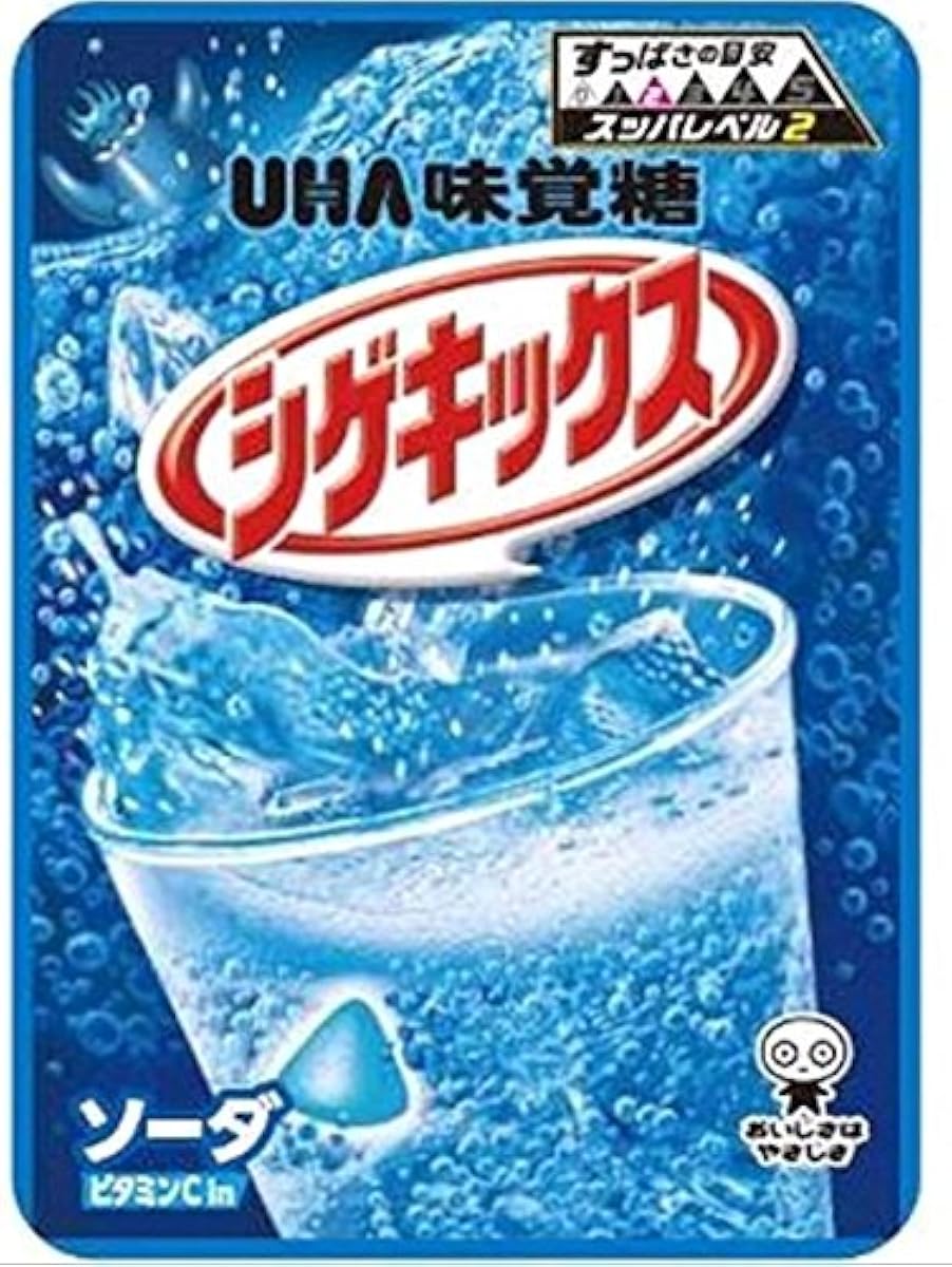 UHA 미카쿠토 시게킷쿠스 소다 (20g×10)-