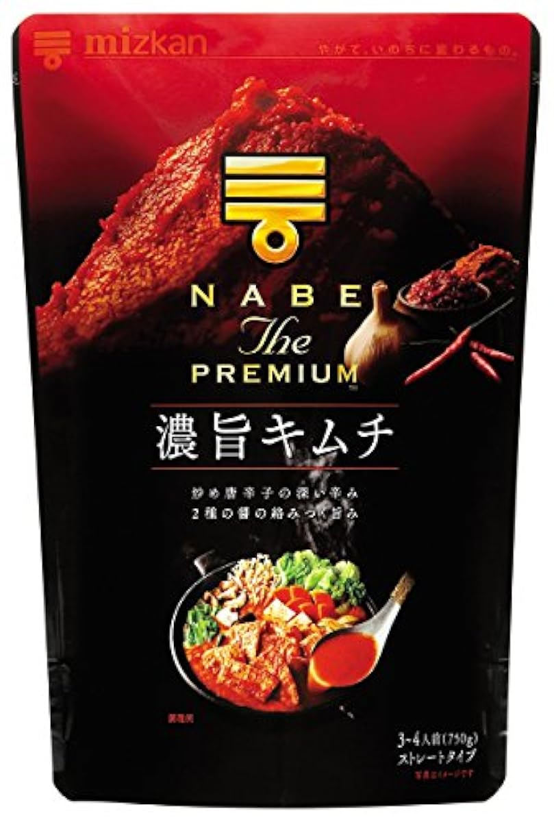 미츠칸 NABE THE PREMIUM 농 지김치과 조금도 750g×2개-65185