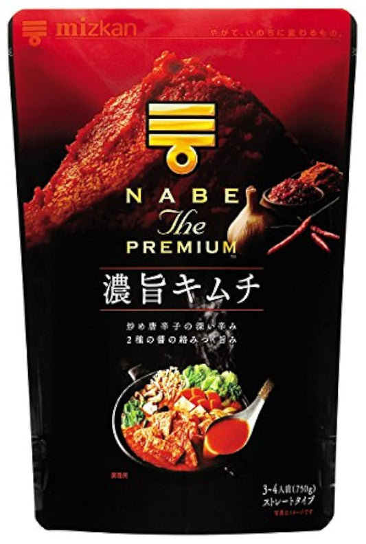 미츠칸 NABE THE PREMIUM 농 지김치과 조금도 750g×2개-65185
