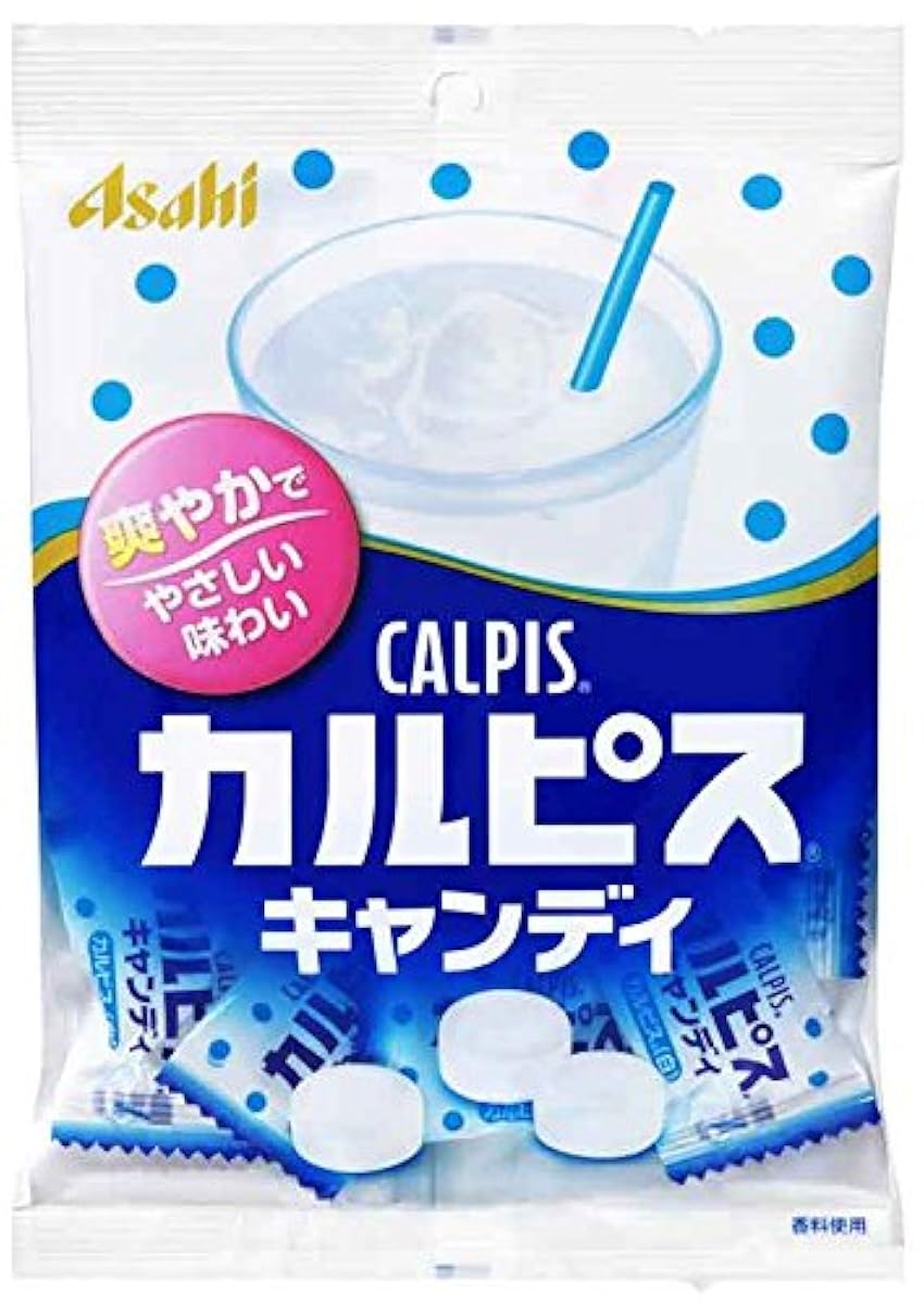 아사히 그룹 식품 칼피스 캔디 칼피스 흰색 67g×12 포-