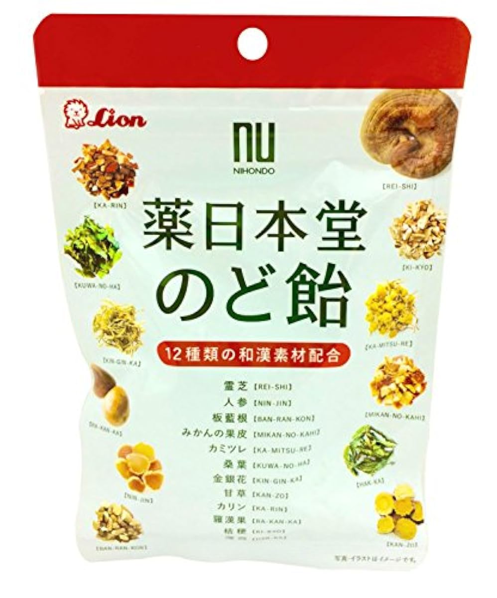 라이온 과자약 일본당 목캔디 70g×6 포- (2015-09-07)