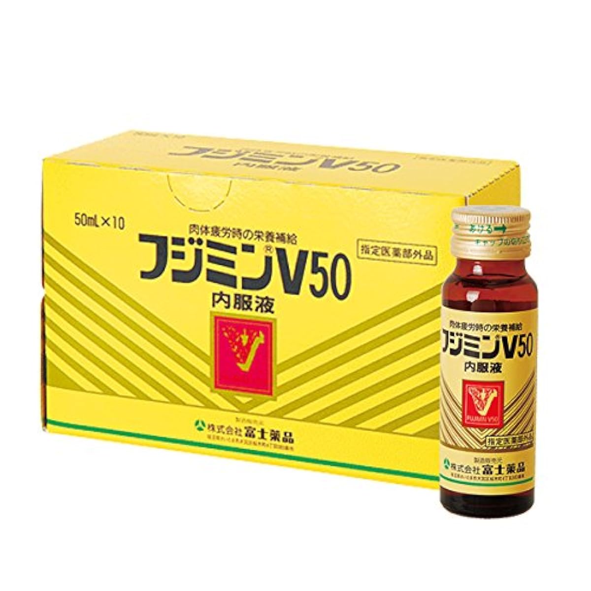 후지 약품 지정 의약부외품 후지미 V50 (50mL×10개)- 후지 약품