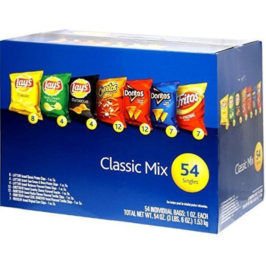 아메리칸 포테이토 칩 Frito Lay 클래식 믹스 54 포들어감 -