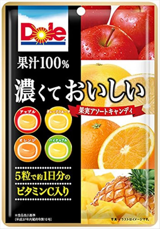 (Fujiya) 돌 진해 맛있은 과실어소트캬디대 80g×6 포-30624
