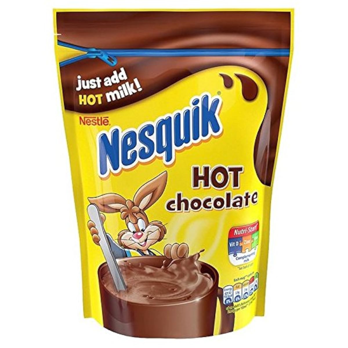 (Nesquik (네스 퀵)) 핫 초콜릿400그램 (x2) - Nesquik Hot Chocolate 400g (Pack of 2) -