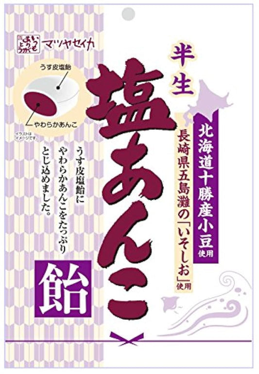 마쯔야 제과 반평생염 단팥 엿 80g- (2016-11-01)