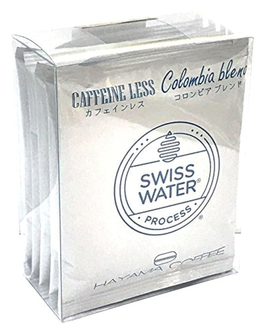 하야마 커피 hayamacoffee SWISSWATER카페인 레스 콜롬비아 블렌드 12g×5개-