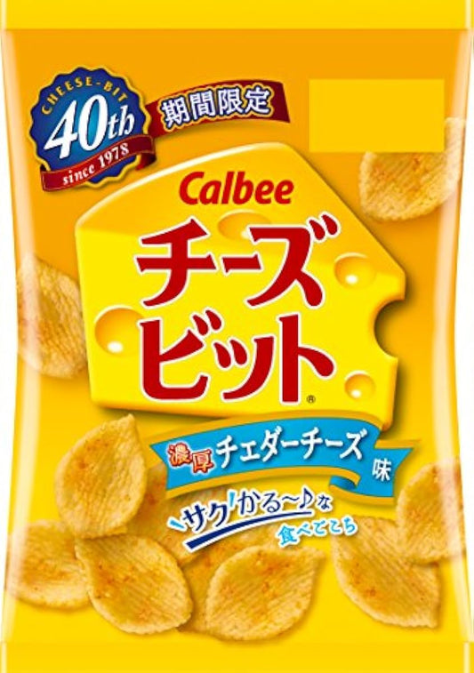 Calbee 치즈 비트 농후 체다치즈맛 18g×24 포- (2018-03-26)