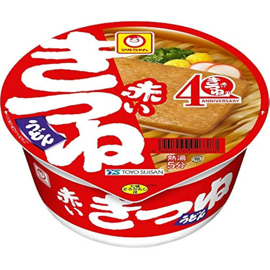 마루짱 빨간 키츠네 우동(동) 96g×12개