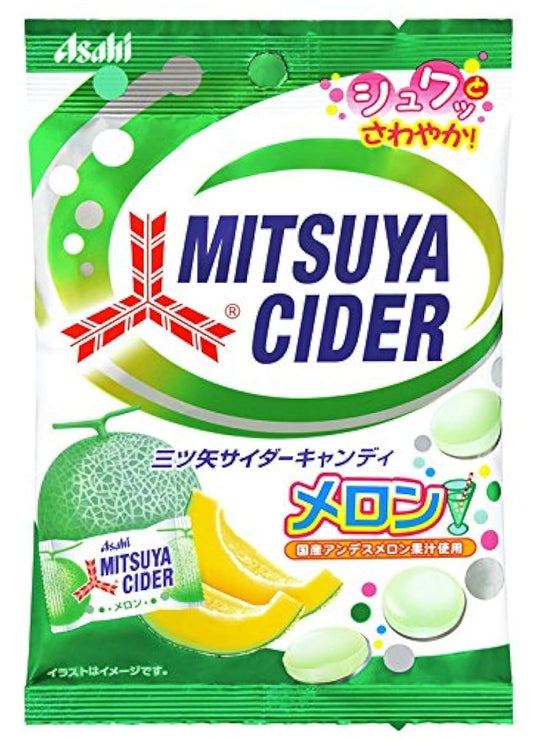 아사히 그룹 식품3즈시 사이다 캔디 멜론 맛 71g×10 포-