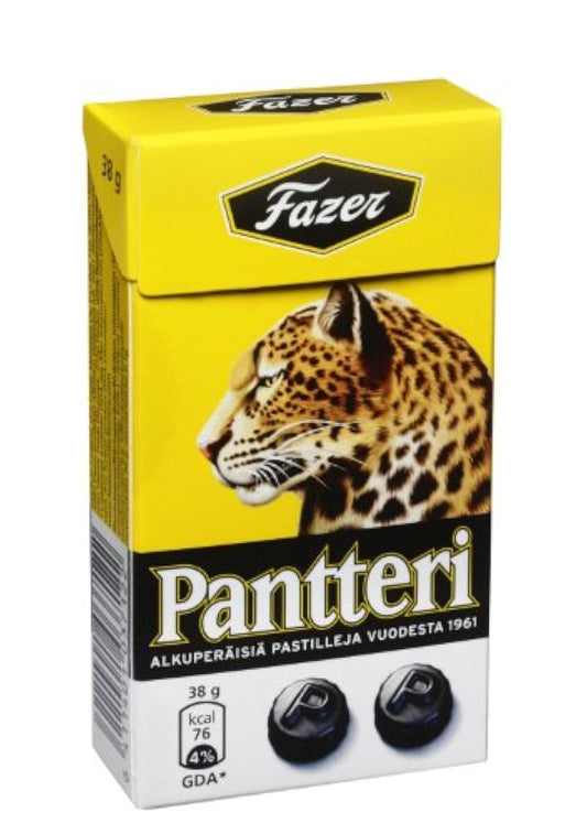 Fazer Pantteri 38g 화쯔츠에루 빵 테리 38g핀란드의 과자