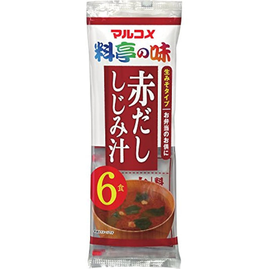 마르코메 생된장국 생선 된장국 바지라기 102g(17g×6식)-