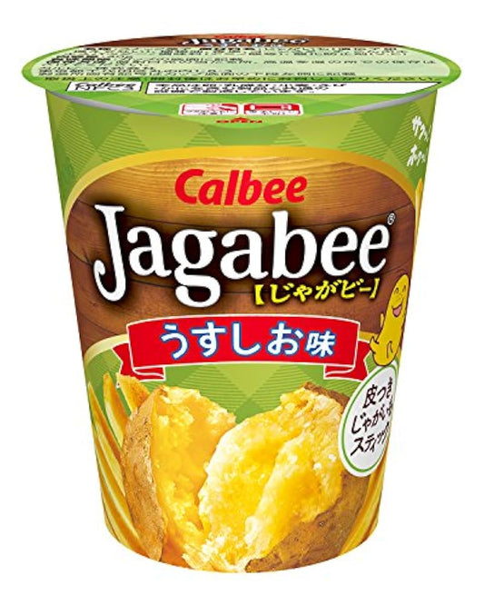 Calbee 쟈가 B Jagabee 덜짠 맛 40g × 12개
