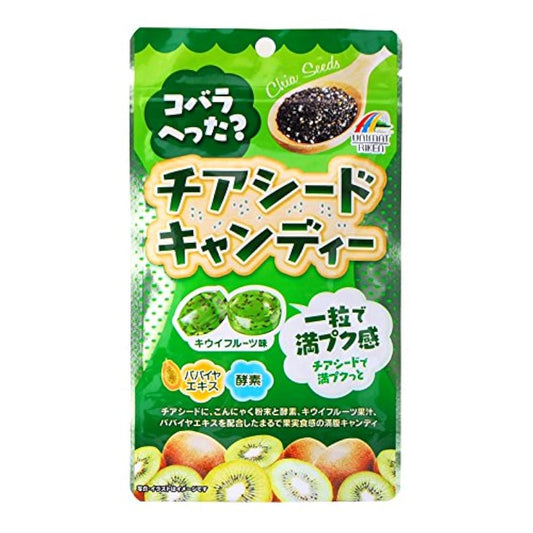 유니 매트 이화학 슈퍼 치아시드(Chia Seed) 캔디 키위 후르츠 10알-