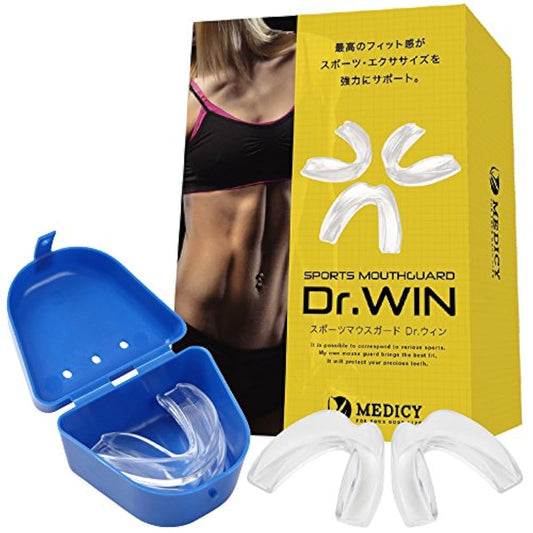 Medicy(메디 코뿔소) 스포츠용 마우스 피스 3 개세트 DW-1