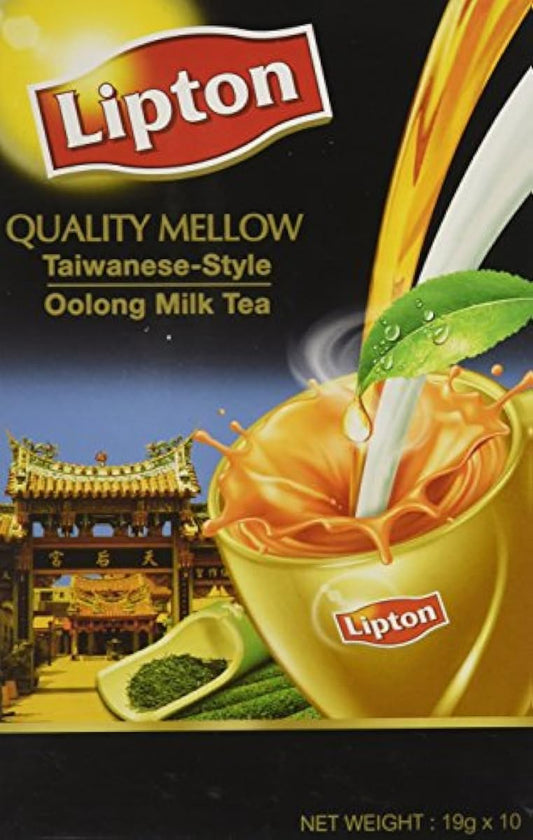 Lipton re푸톤 대만식 우 론 밀크 티 19g x 10P -