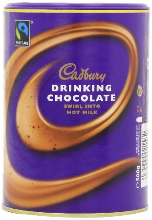 Cadbury Drinking Hot Chocolate 500 g (Pack of 3)-