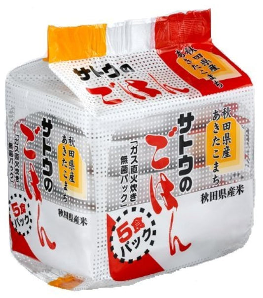 설탕의 밥 아키타현 산아키타코마치5 식팩(200g×5P)- (2016-10-04)
